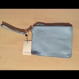 Blue wristlet